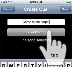 Select Song button